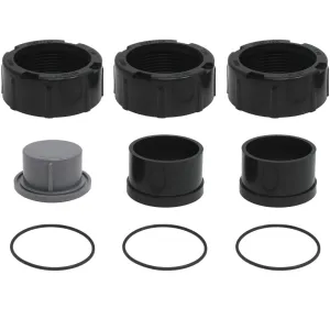 Union Kit Compatible with Jandy Zodiac R0452100 for Jandy AquaPure and Purelink 3-Port Cells and Zodiac Nature2 Fusion Systems