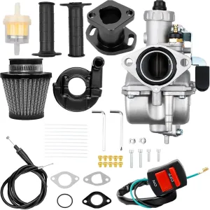 VM22 212cc Carburetor 26mm Kit Fit for Predator 212cc 196cc 224cc Engines, Coleman CT200U/BT200X/CT200U-EX/RB200, Baja Warrior MB200, Axis M200, KT196 Go Karts