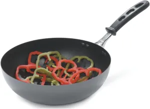 Vollrath SteelCoat x3 Carbon Steel 4.5 Qt Stir Fry Pan w/ GatorGrip