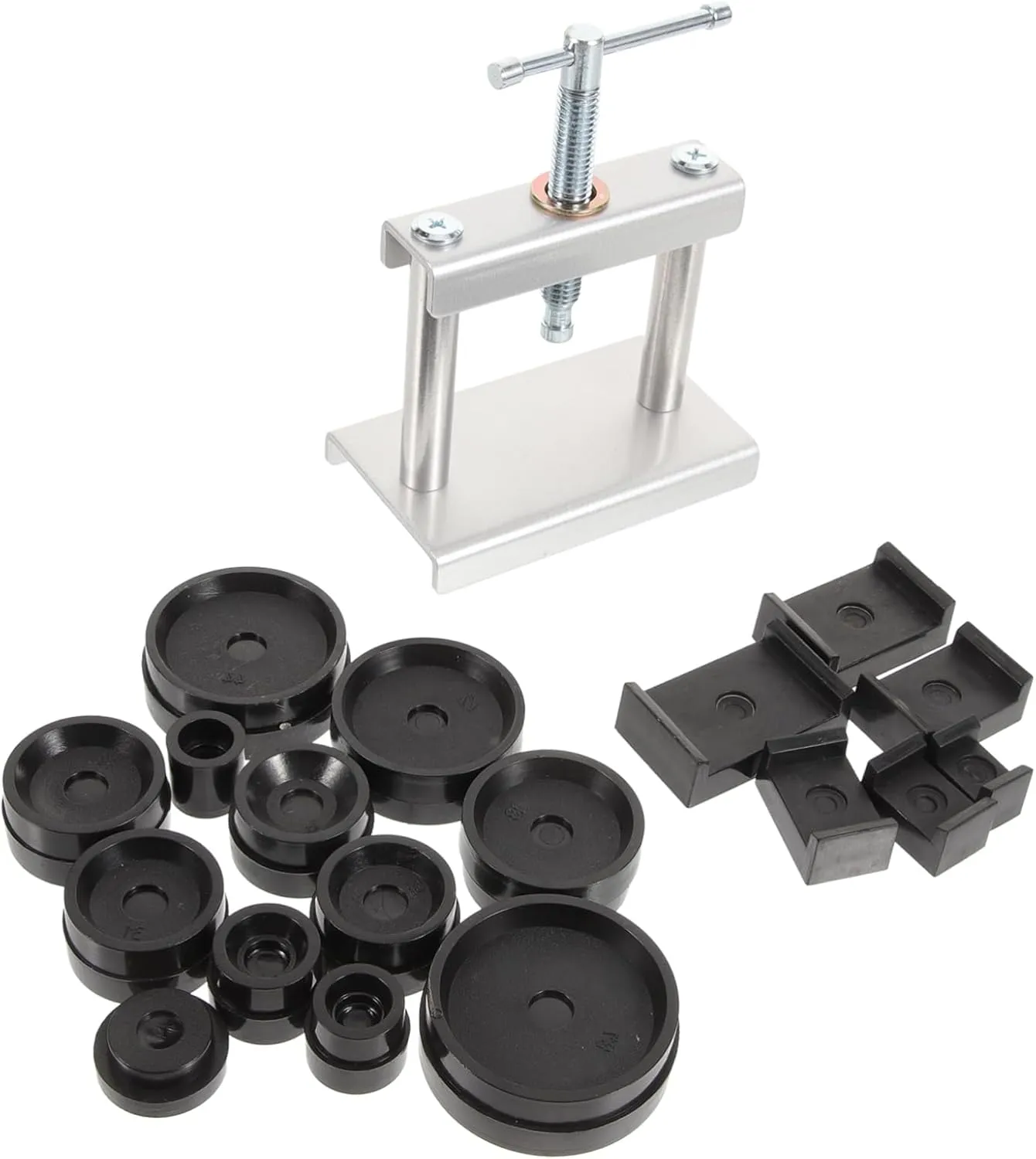 Watch Bezel Press Tool Watch Repair Kit for Battery Back Case Precision