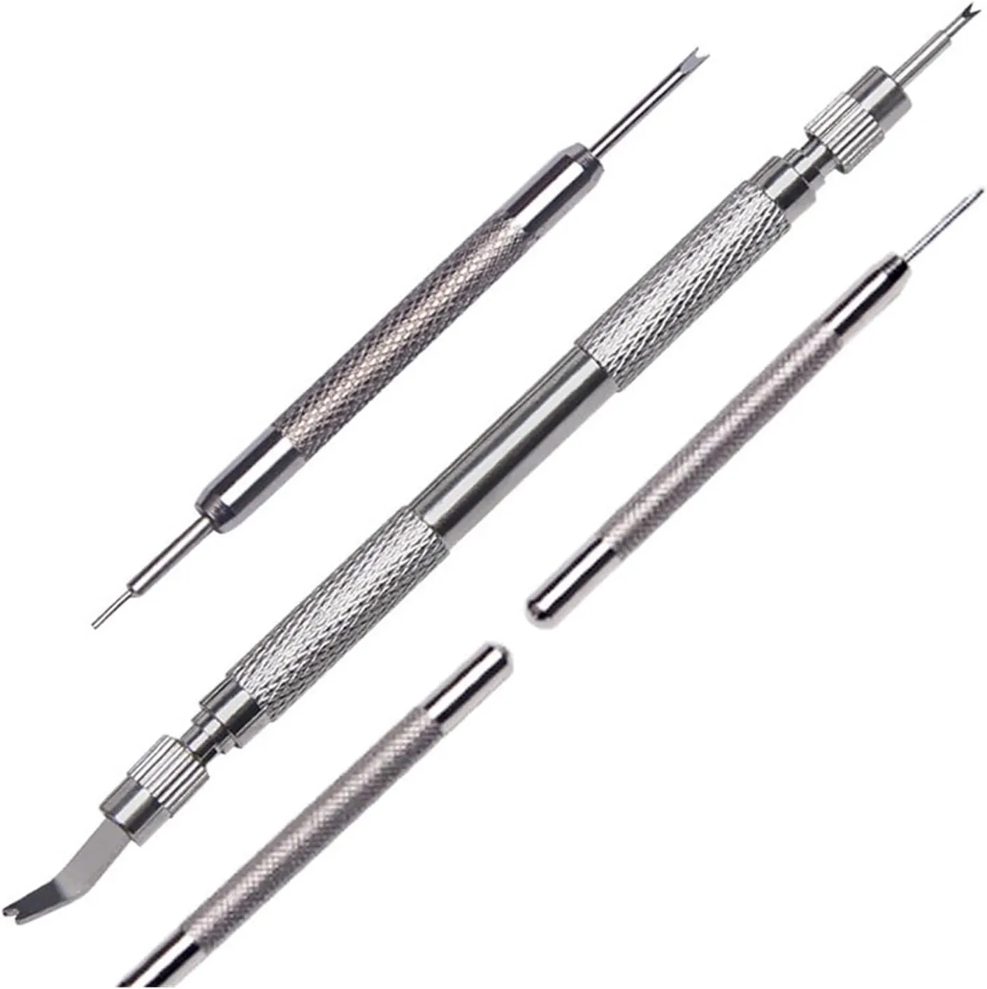 Watch Repair Tool Kit Watch Strap Spring Bar Removal Tool for Smart Watch Band Release Pins Bars Remove Tools Stick Tweezers 13Z (Color : G)