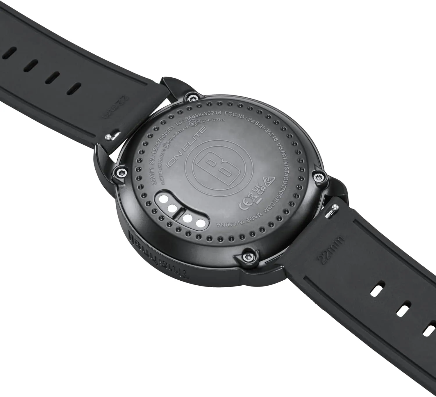 Wearable4U - Bushnell iON Elite Black Golf GPS Watch with Lens Cleaning Cloth Bundle