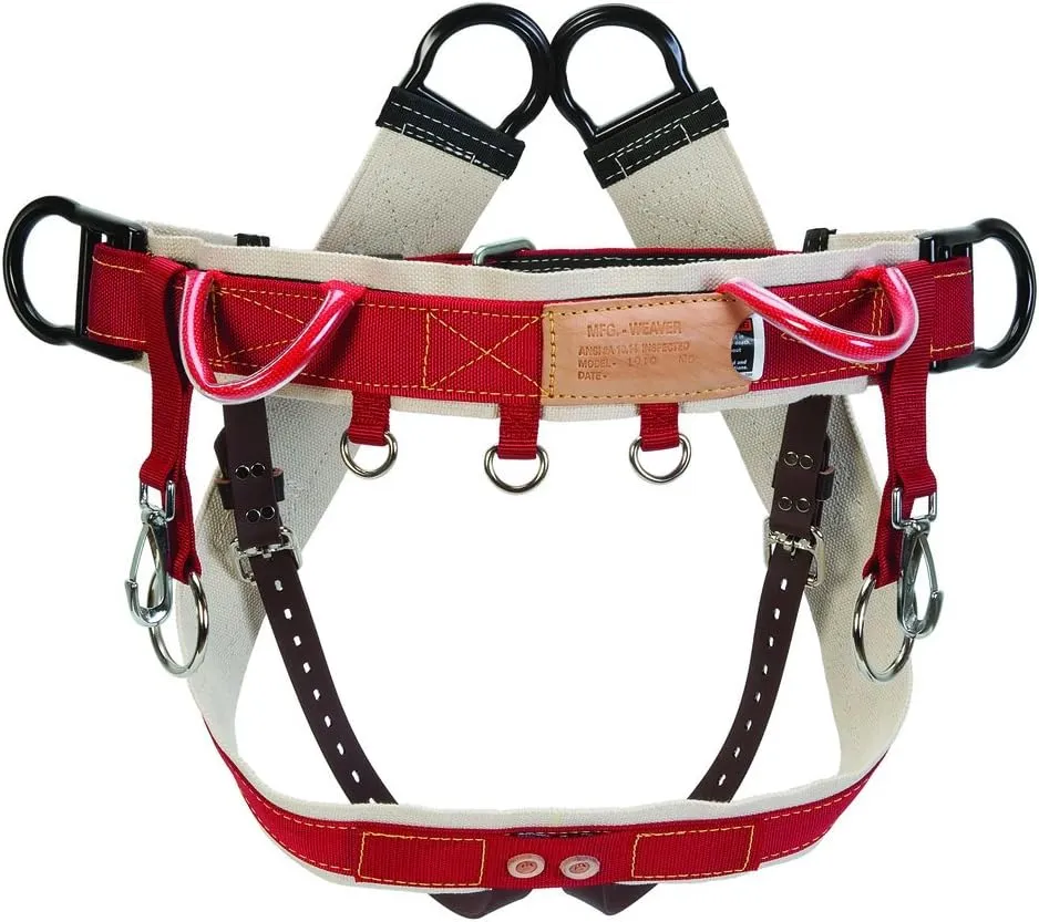 Weaver Leather WLC 130 Saddle with Heavy Duty Coated Webbing Leg Straps