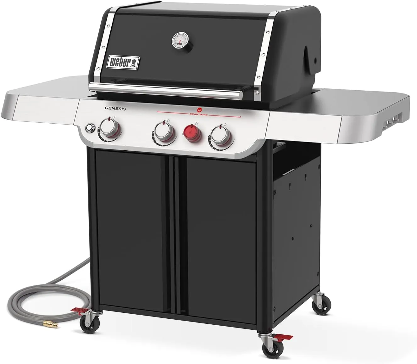 Weber Genesis E-325 Natural Gas Grill, Black