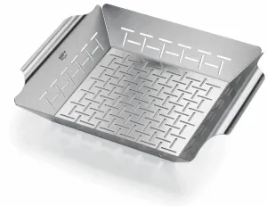Weber Medium Stainless Steel Deluxe Grilling Basket