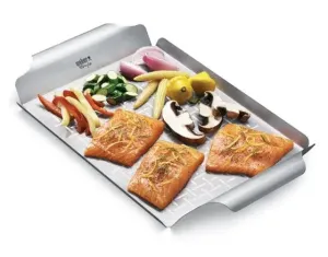 Weber Stainless Steel Deluxe Grilling Pan