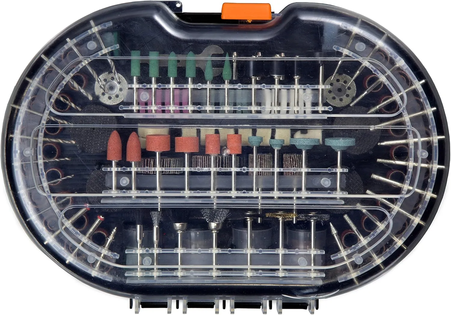 WEN 230327A 327-Piece Rotary Tool Accessory Kit with Carrying Case