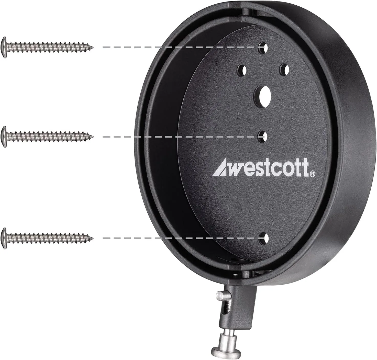 Westcott Float Wall Mount Speedring by Lindsay Adler - Store and Organize Softboxes, Light Modifiers, and Reflectors in Photo Studios (Elinchrom)