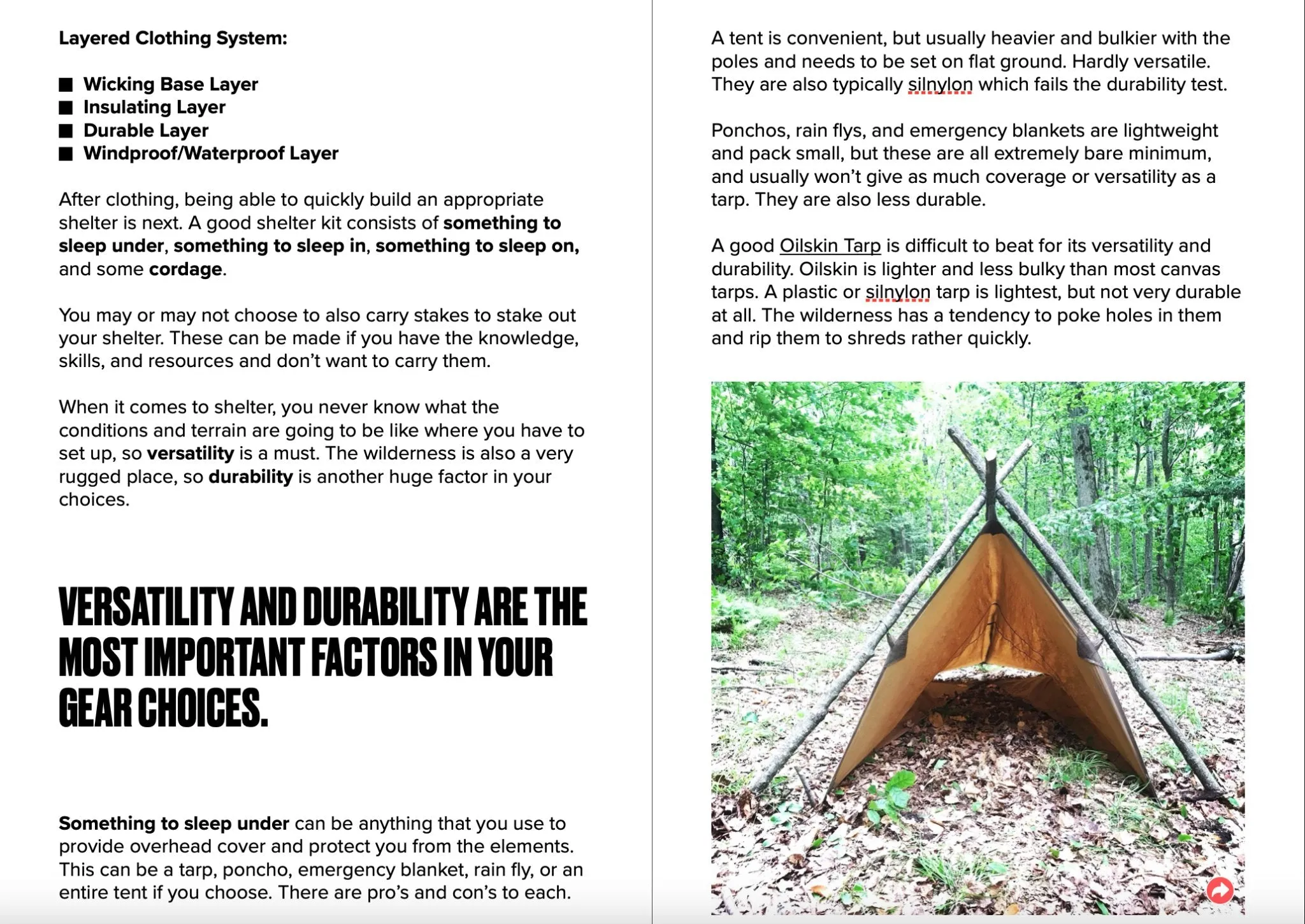 Wilderness Survival Kit List PDF: Gear School by Gray Bearded Green Beret
