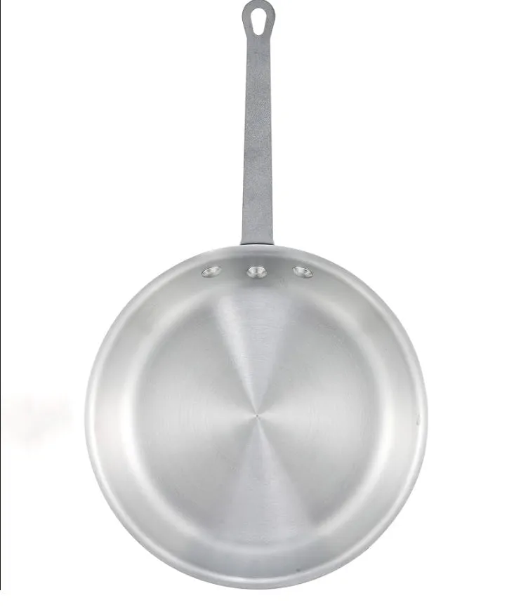 Winco AFP-14A 14" Alu Fry Pan, Gladiator, Natural Finish (Price/Piece)