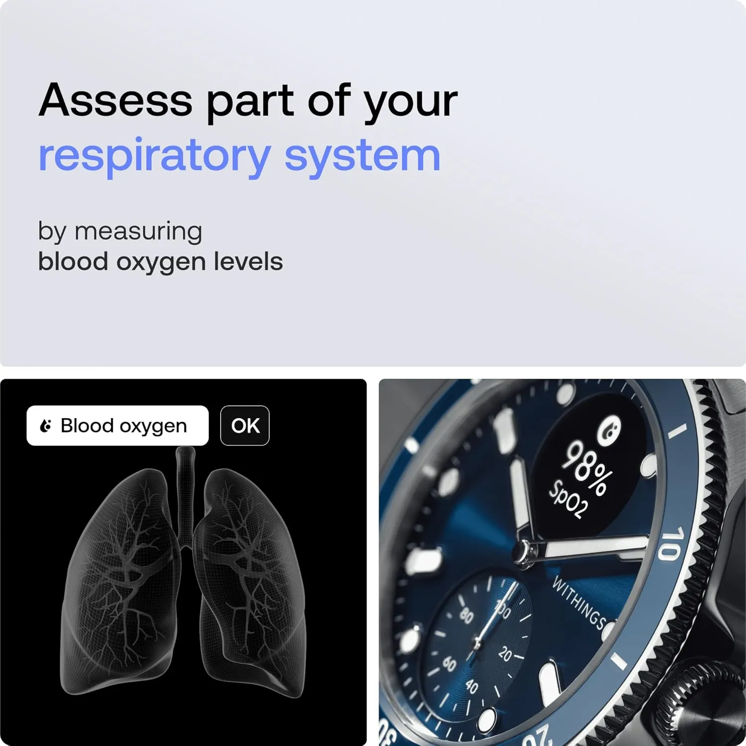 WITHINGS Scanwatch Nova - Heart Health Hybrid Smart Watch for Men & Women - SPO2, Temperature Monitoring, Sleep, Respiratory Health, Cycle Monitoring, 30-day Battery Life, Apple iOS/Android