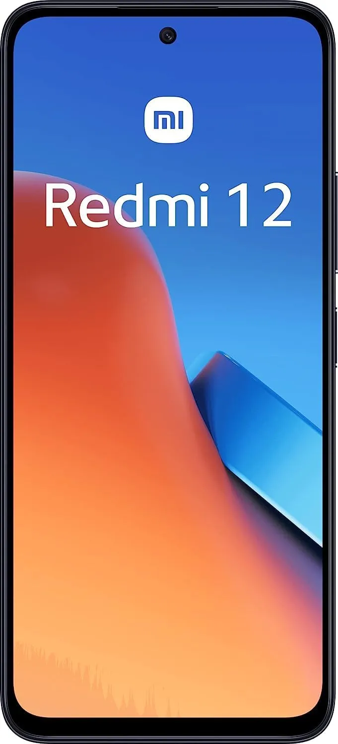 Xiaomi Redmi 12 4G LTE (128GB   4GB) Factory Global Unlocked 6.67" 50mp Triple Camera (for Tmobile Mint Tello Global) (Sky Blue)