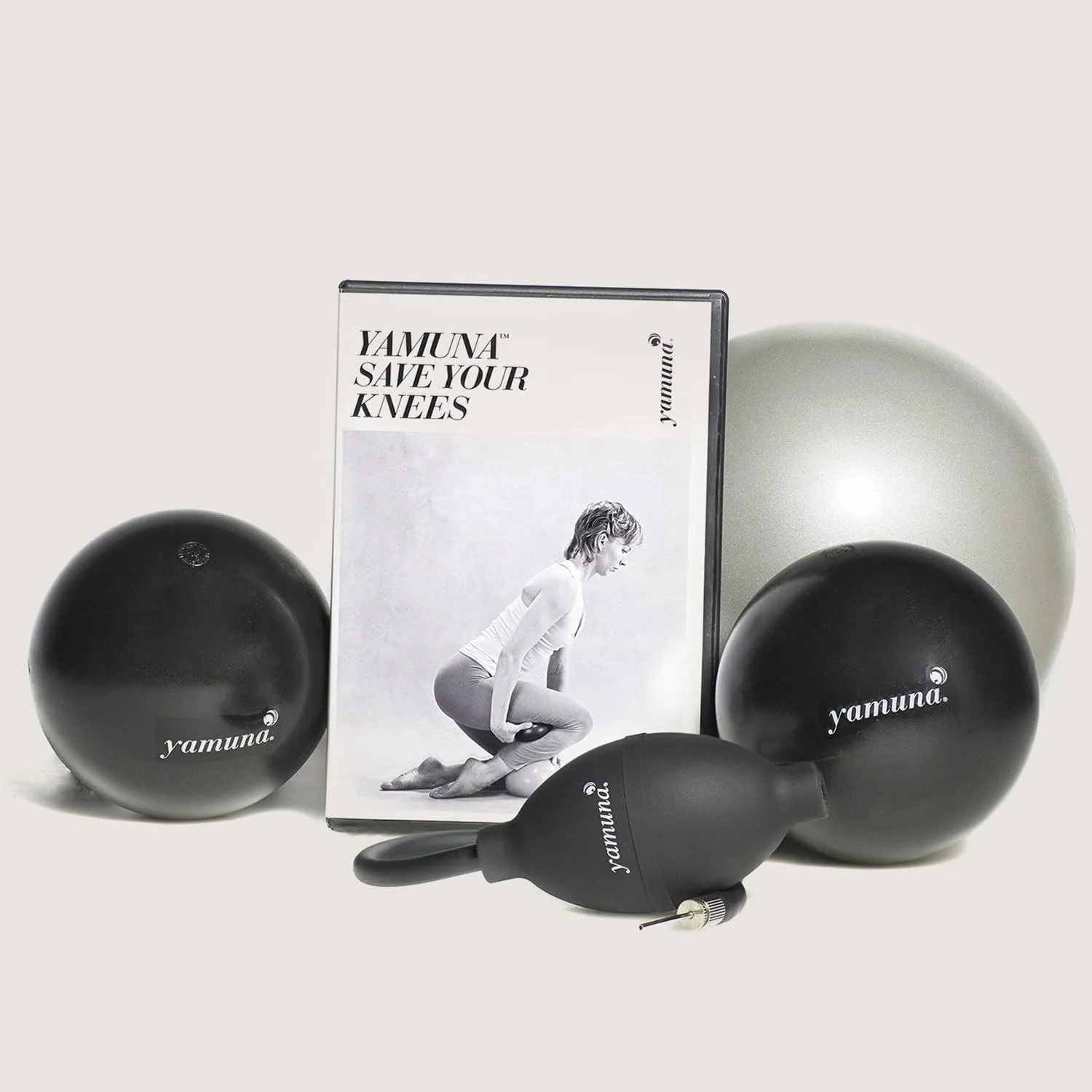 Yamuna Body Rolling Save Your Knees Kit – Equipment for Knee Pain Relief, Workout & Exercise Gear to Enhance Range of Motion, Relieve Leg Pain, Keep Healthy & Strong