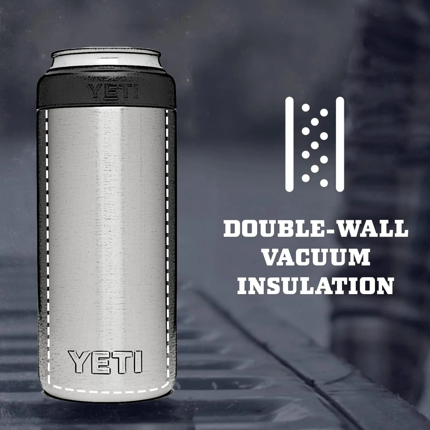 YETI Rambler 12 oz. Colster Slim Can Insulator for the Slim Hard Seltzer Cans