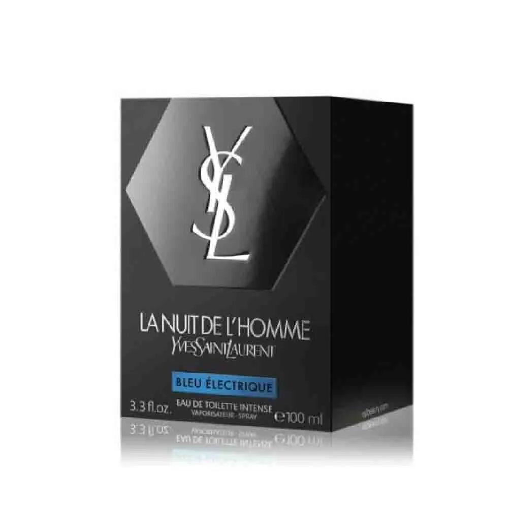 Yves Saint Laurent La Nuit De L'Homme Bleu Électrique Eau De Toilette Intense