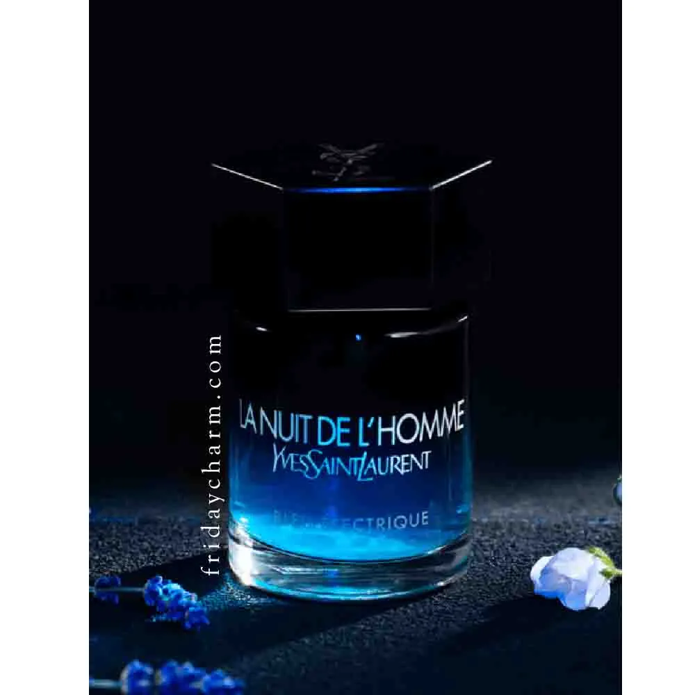 Yves Saint Laurent La Nuit De L'Homme Bleu Électrique Eau De Toilette Intense